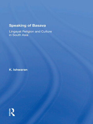cover image of Speaking of Basava